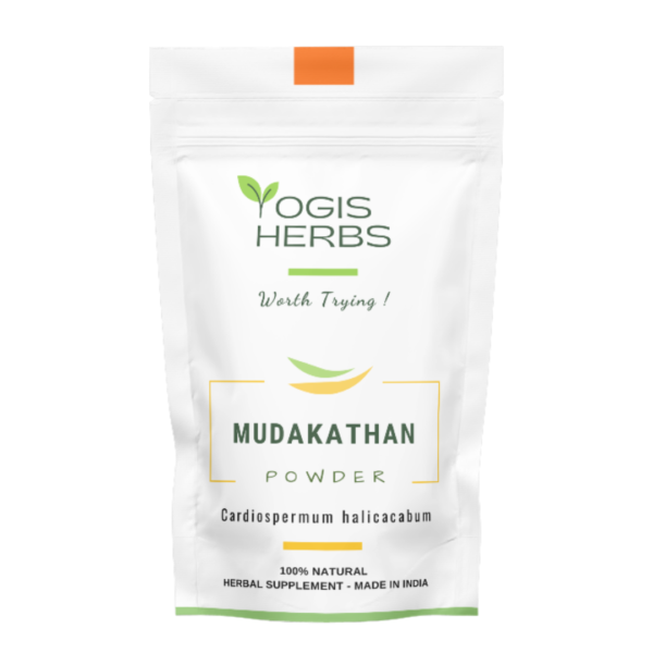 MudakathanPack_Yh YOGIS HERBS Mudakathan Powder — Cardiospermum halicacabum (Balloon Vine) | Traditional Tamil Herb for Joint Comfort & Mobility | Heritage Keerai