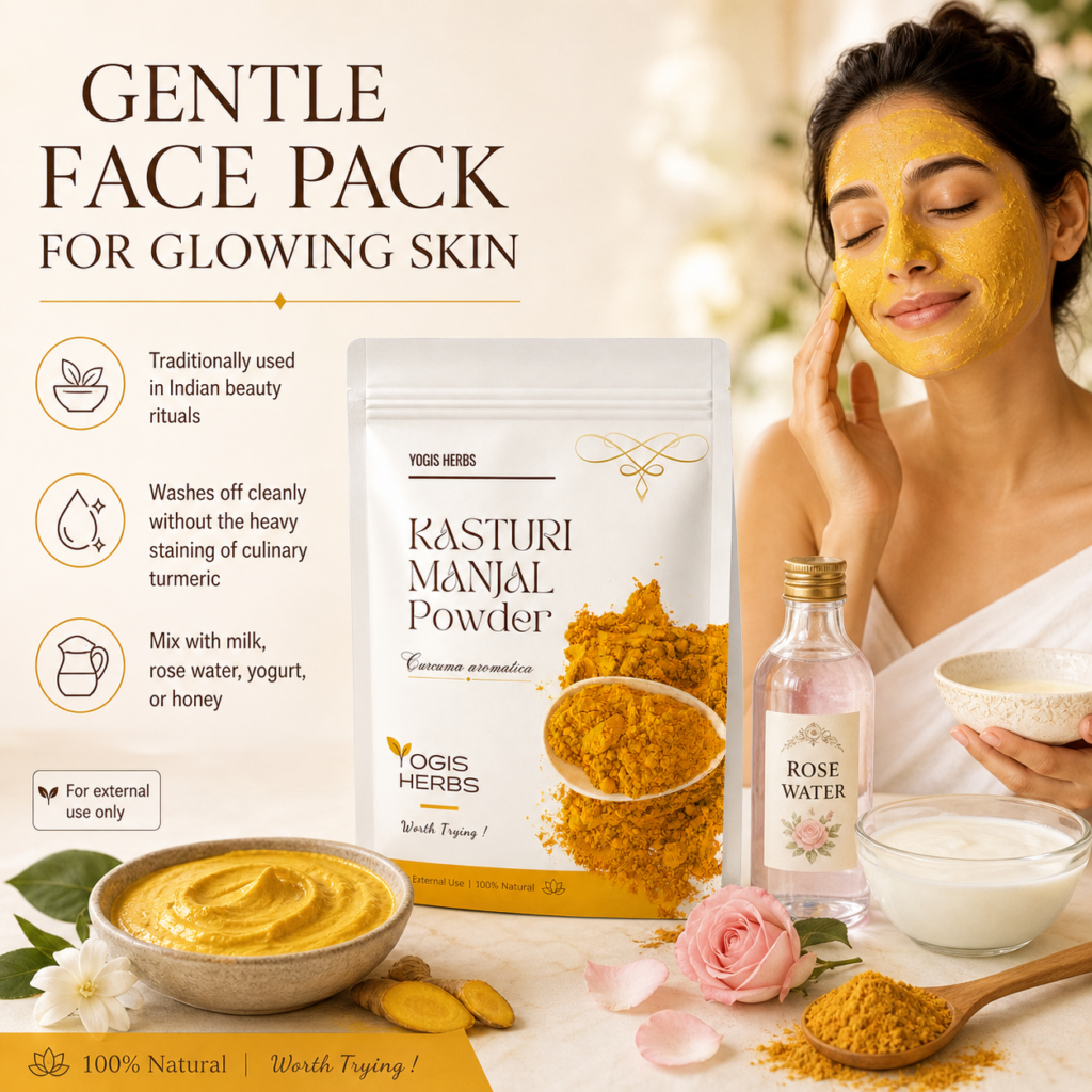 Kasturi Manjal Powder — Curcuma aromatica | Skin Brightening, Natural Hair Removal & Bridal Beauty 11 Kasturi Manjal Powder — Curcuma aromatica | Skin Brightening, Natural Hair Removal & Bridal Beauty 2