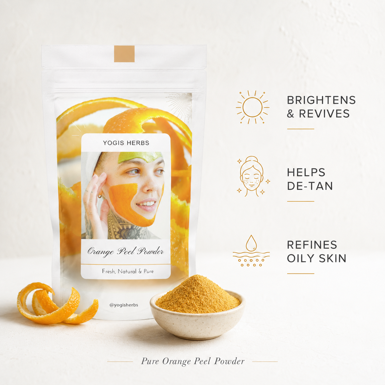YOGIS HERBS Orange Peel Powder
