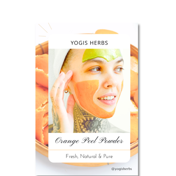Orangepeel_Powder_YH2 yogis herbs orange peel powder lifestyle image