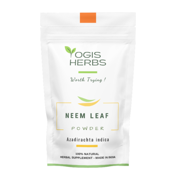 NeemLeaf_Powder_YH_Pack YOGIS HERBS Neem Leaf Powder