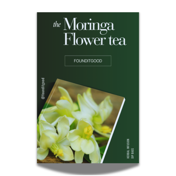 Moringa-Flower-tea_web.png FounditGood Exquisite Moringa Flower Tea - Nutrient-Dense, Holistic Wellness Tea with Mood & Immune Support