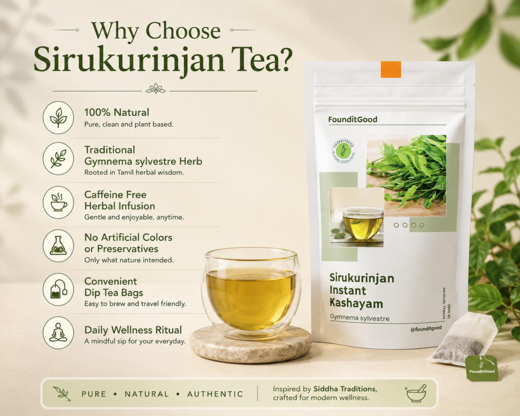 why choose sirukurinjan tea