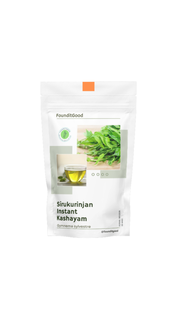 FounditGood Sirukurinjan Tea (Gymnema sylvestre) | Sugar Metabolism Support