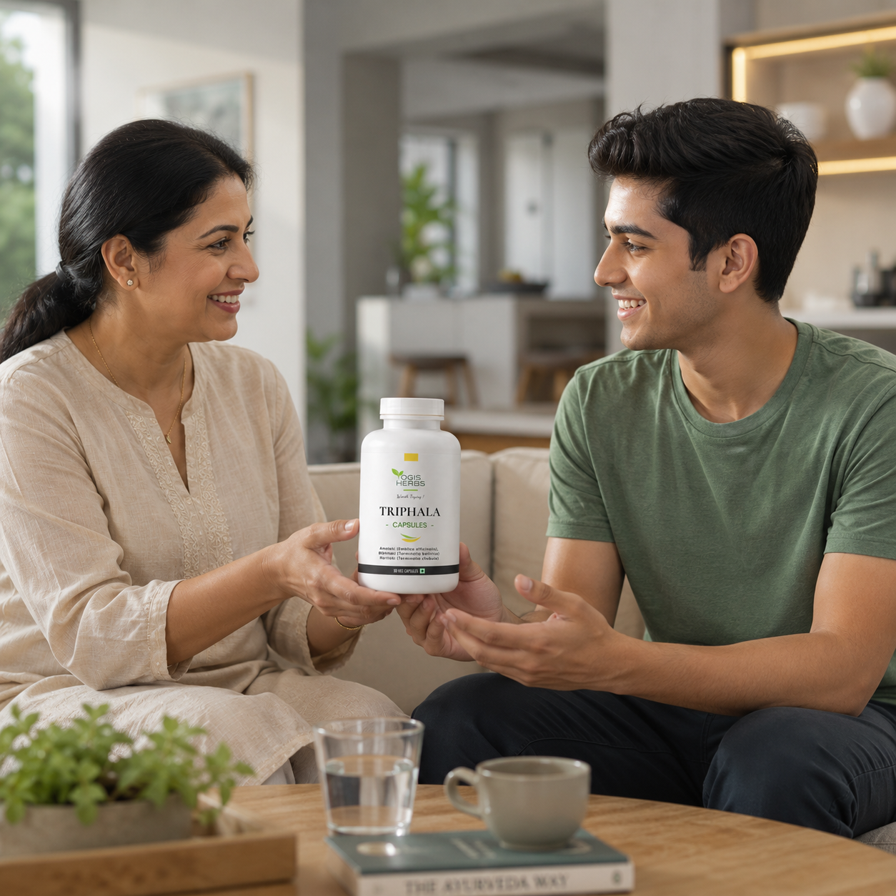 YOGIS HERBS Triphala Capsules – Amalaki, Bibhitaki & Haritaki (Phyllanthus emblica · Terminalia bellirica · Terminalia chebula) – Three-Fruit Veg Capsules for Digestive Comfort, Everyday Rejuvenation & Antioxidant Support – Three Fruits, No Additives, 90 Capsules 10 Yogis Herbs Triphala Capsules – Amalaki (Emblica officinalis), Bibhitaki (Terminalia bellirica) and Haritaki (Terminalia chebula ).