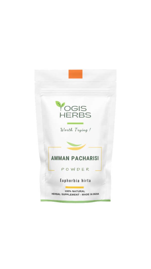 Amman Pacharisi Powder_Pack Amman Pacharisi Powder ( Asthma Plant / Euphorbia hirta )
