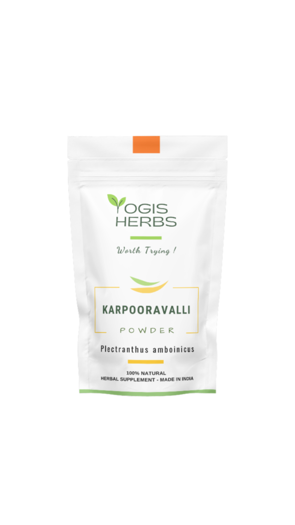 Karpooravalli (Indian Borage / Plectranthus amboinicus) Powder