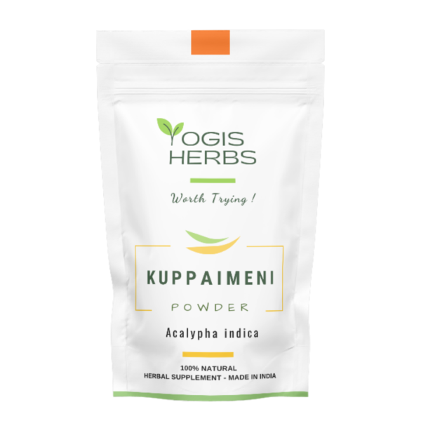 Kuppaimeni_Powder_Pack YOGISKuppaimeni (Indian Nettle / Acalypha indica) Powder HERBS