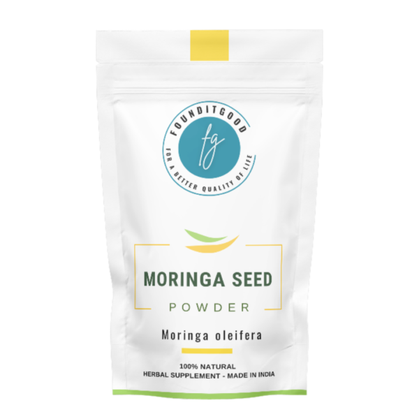 Moringa-seed-Powder_pack.png FounditGood Moringa Seed Powder (Moringa oleifera) Cold-Milled Moringa Seed Powder for Skin Care, Hair Care & DIY Beauty Rituals