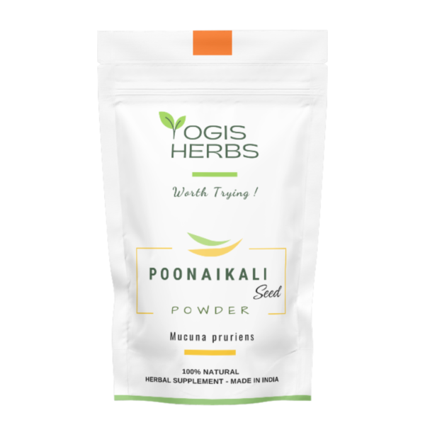 YH_poonaikali_pack Purified Poonaikali Seed Powder ( Velvet Bean / Kapikacchu / Mucuna pruriens )