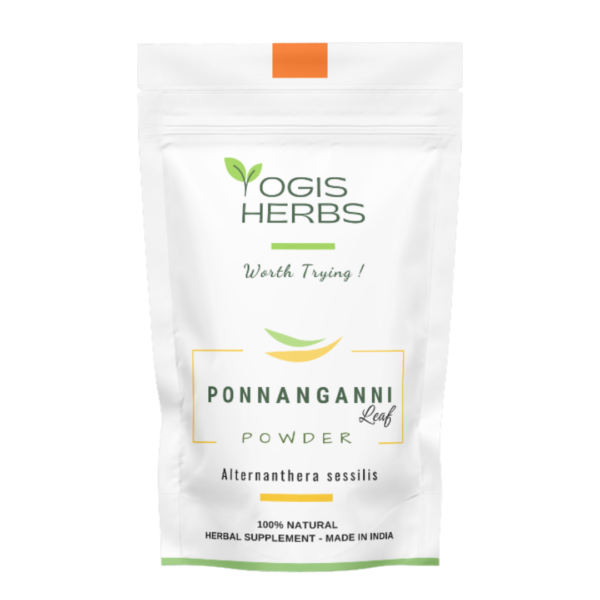 Ponnanganni_LeafPowder_Pack Ponnanganni Powder ( Sessile Joyweed / Dwarf Copperleaf / Alternanthera sessilis )