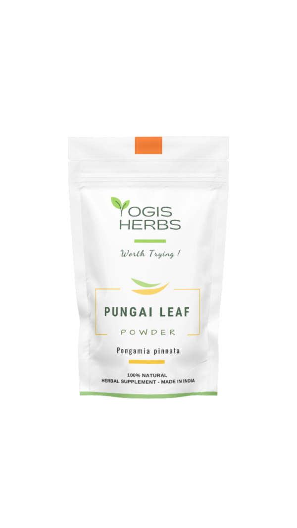 Pungai Leaf Powder ( Karanja / Indian Beech / Pongamia pinnata )