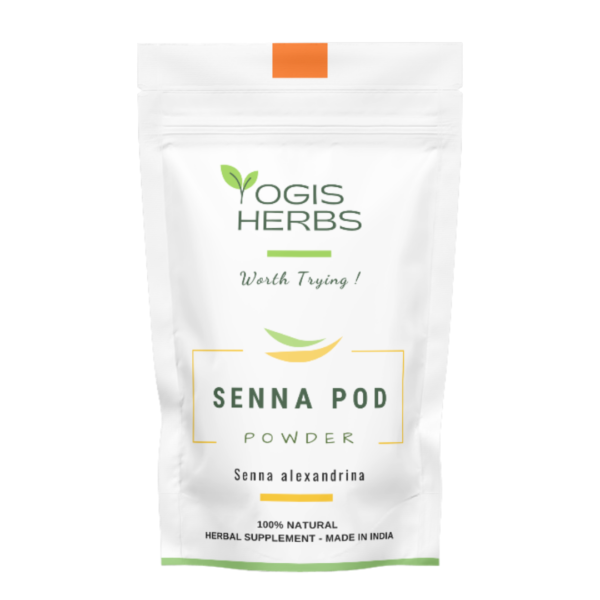 Senna Pod Powder_Pack Senna Pod Powder ( Tinnevelly Senna Fruit / Nilavarai / Senna alexandrina )| YOGIS HERBS